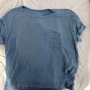 American Eagle Outfitters Soft Blue Tee